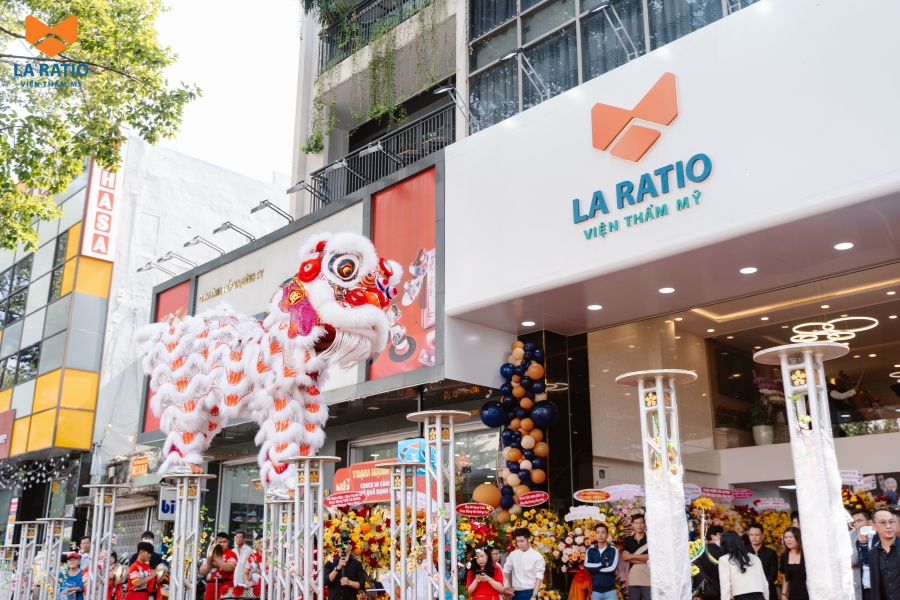 Hình ảnh ngày khai trương chi nhánh Quận 1 Viện thẩm mỹ La Ratio