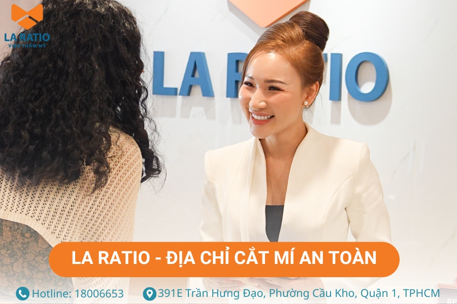 La Ratio - Địa chỉ cắt mí mắt an toàn tại TPHCM