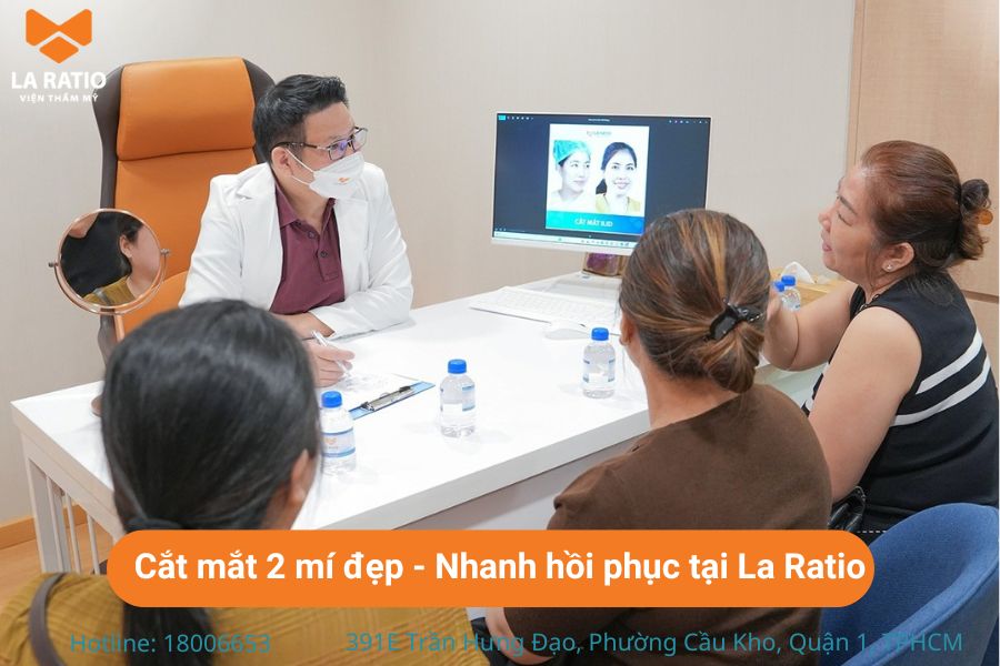 Cắt mí 2 mí đẹp tự nhiên hồi phục nhanh chóng tại La Ratio Cắt mí 2 mí đẹp tự nhiên hồi phục nhanh chóng tại La Ratio