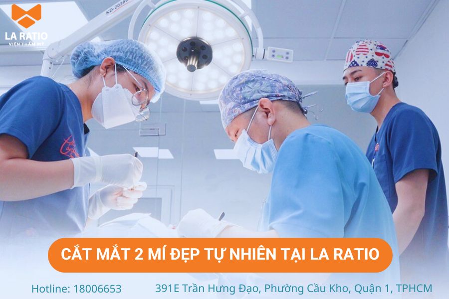 Cắt mắt 2 mí đẹp tự nhiên tại La Ratio Cắt mắt 2 mí đẹp tự nhiên tại La Ratio