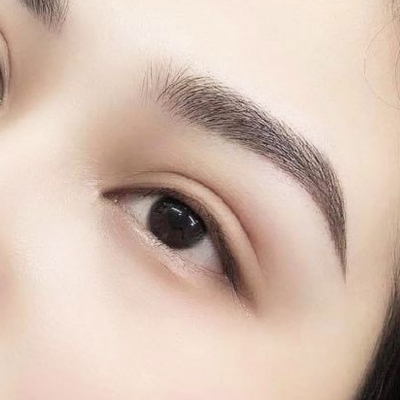 điêu khắc chân mày shading