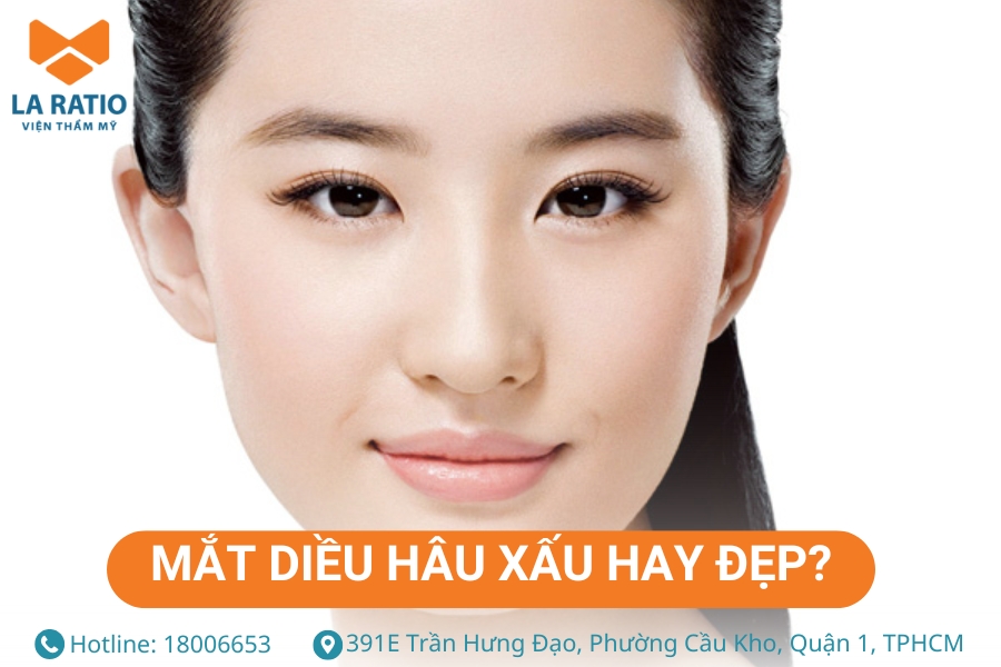 Mắt diều hâu là dáng mắt xấu cả trong thẩm mỹ lẫn nhân tướng học
