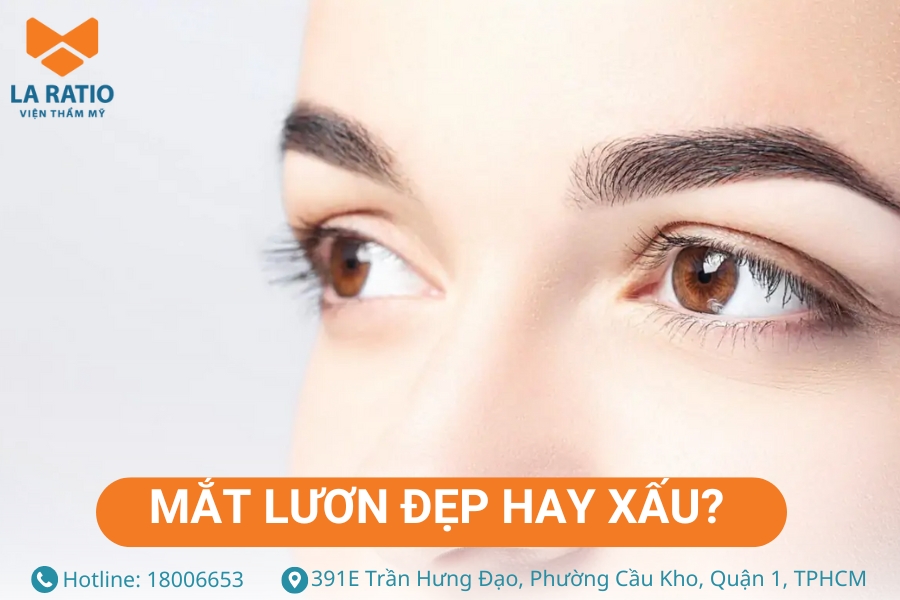 Mắt lươn là dáng mắt không được đánh giá cao