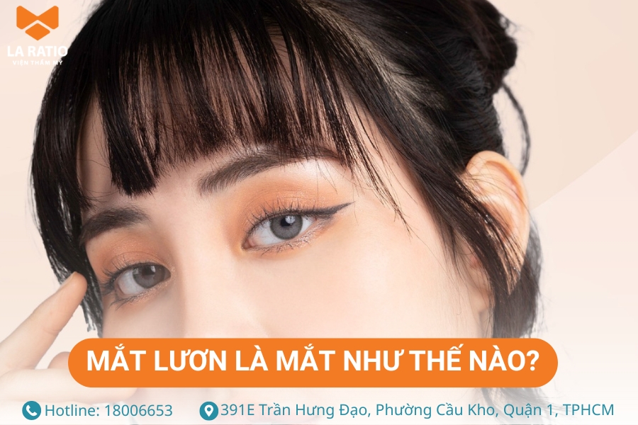 Mắt lươn là gì? Đây là dáng mắt nhỏ, phần đuôi hơi xếch lên tựa như mắt của con lươn