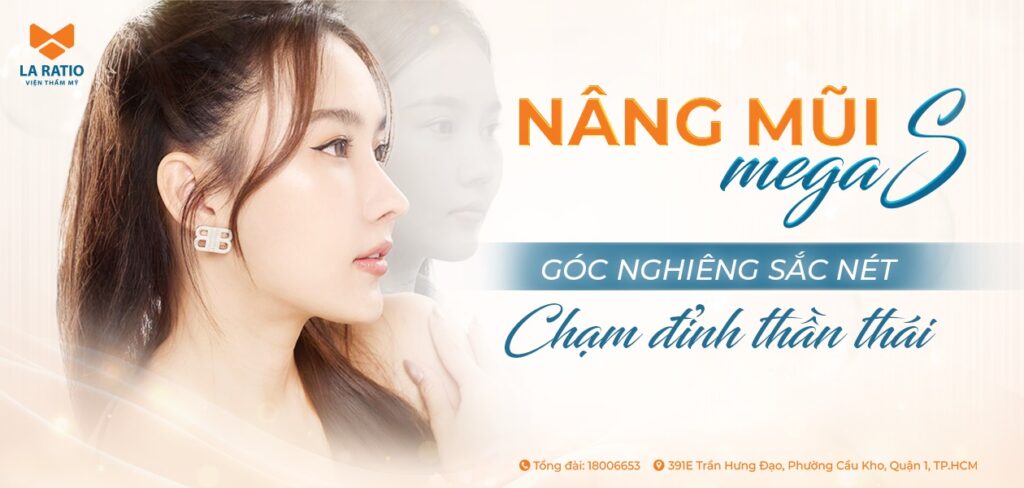 nâng mũi cấu trúc mega s độc quyền tại la ratio