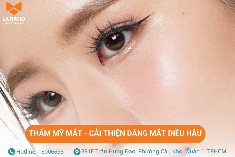 Các biện pháp can thiệp thẩm mỹ giúp cải thiện dáng mắt diều hâu hiệu quả hơn