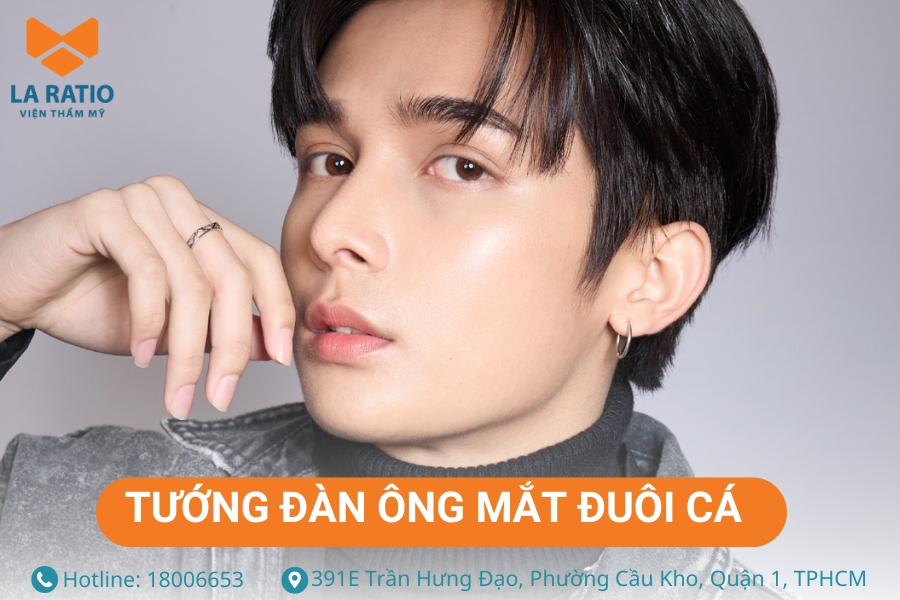 Nam giới mắt đuôi cá được xem là “tướng phúc hậu có mưu trí”, nên thường gặp may mắn trong công việc