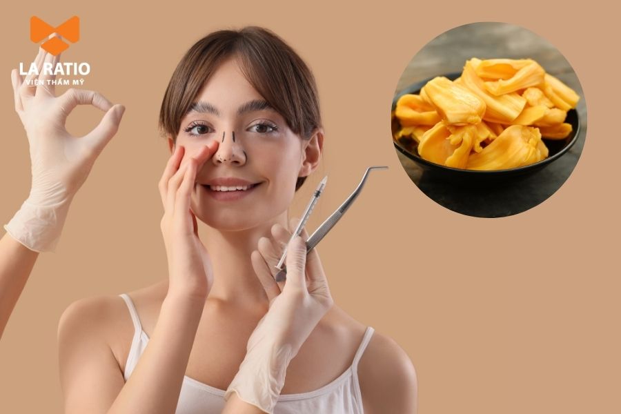 Nâng mũi ăn mít được không? Câu trả lời là có nhưng với số lượng phù hợp