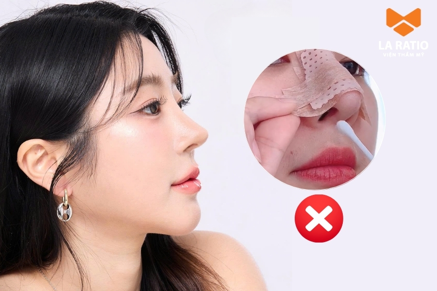 Nâng mũi không băng nẹp là gì? Kỹ thuật nâng mũi hiện đại, không sử dụng nẹp cứng cố định mũi sau nâng