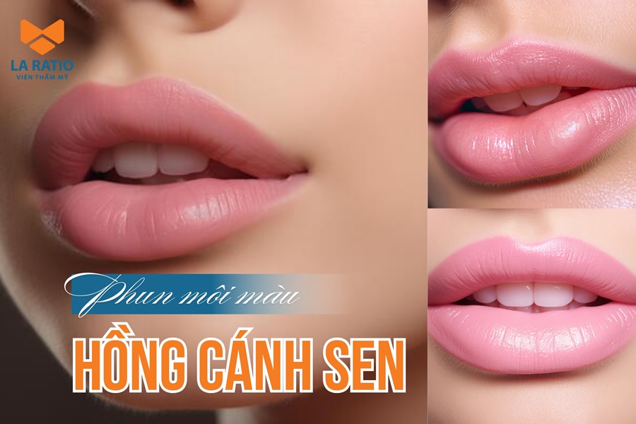 Phun xăm môi hồng cánh sen tôn da, không bị sến phù hợp với ai? Phun xăm môi hồng cánh sen tôn da, không bị sến phù hợp với ai?
