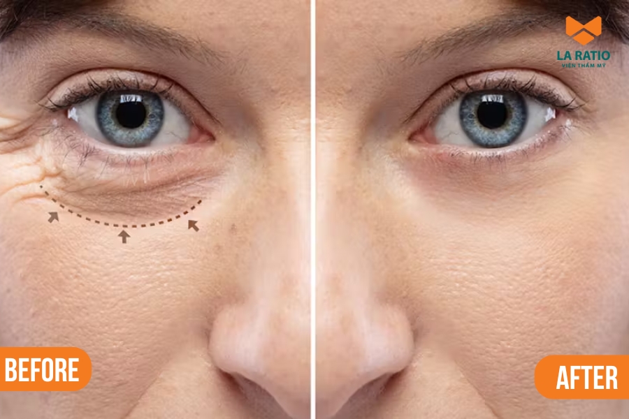 Cắt mí dưới có để lại sẹo không? Hầu hết các trường hợp cắt mí dưới không để lại sẹo