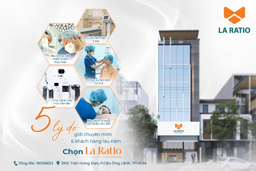 Viện thẩm mỹ La Ratio đã xử lý thành công hàng ngàn ca mí mắt hỏng