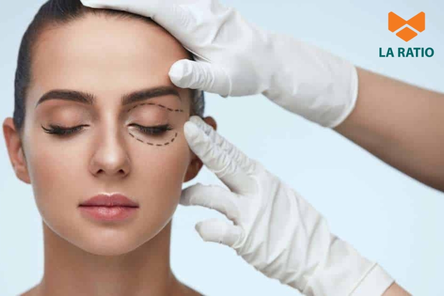 Cắt mí bị da do mí bị cắt quá sâu hoặc lấy mỡ thừa quá dư