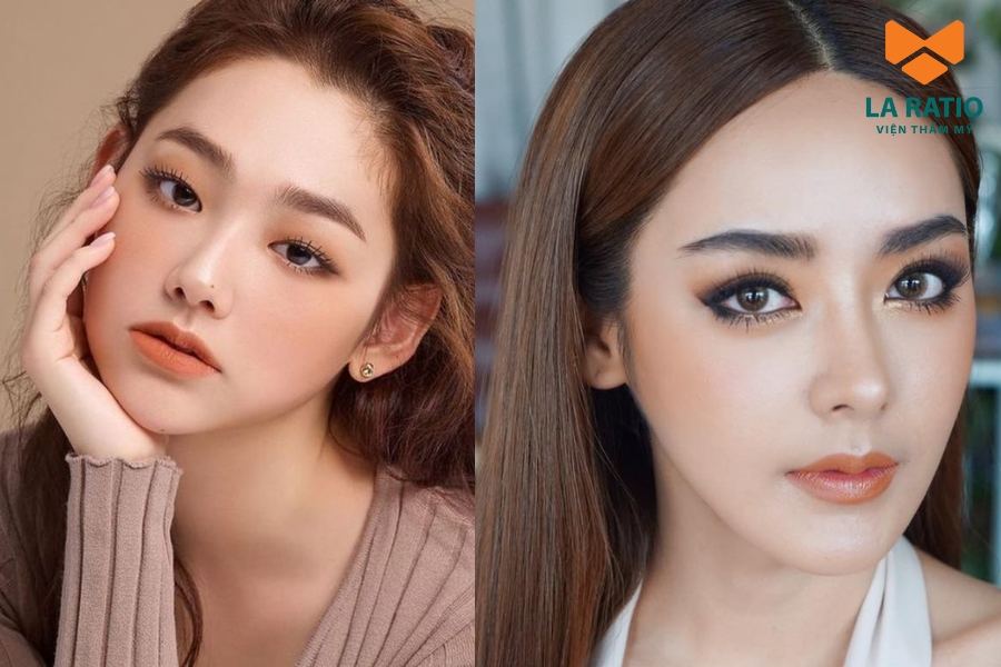 Với người có môi thâm hoặc sẫm màu, vẫn có thể phun cam đất