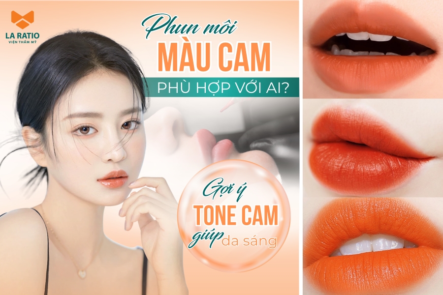 Phun môi màu cam phù hợp với ai? Gợi ý tone cam giúp da sáng, rạng rỡ hơn